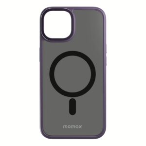 เคส Momax รุ่น Hybrid Magnetic Case with Metal Ring - iPhone 14 Pro - สีม่วง