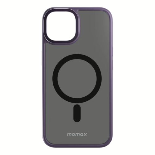 เคส Momax รุ่น Hybrid Magnetic Case with Metal Ring - iPhone 14 Pro - สีม่วง - Image 2