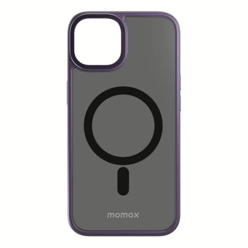 เคส Momax รุ่น Hybrid Magnetic Case with Metal Ring - iPhone 14 Pro Max - สีม่วง - Image 2