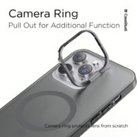 Casestudi รุ่น Ring+ - เคส iPhone 14 Pro Max - สี Black
