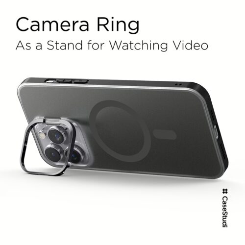Casestudi รุ่น Ring+ - เคส iPhone 14 Pro Max - สี Black - Image 6