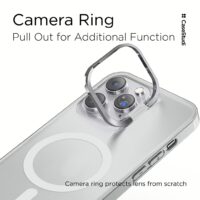 Casestudi รุ่น Ring+ - เคส iPhone 14 Pro Max - สี Clear