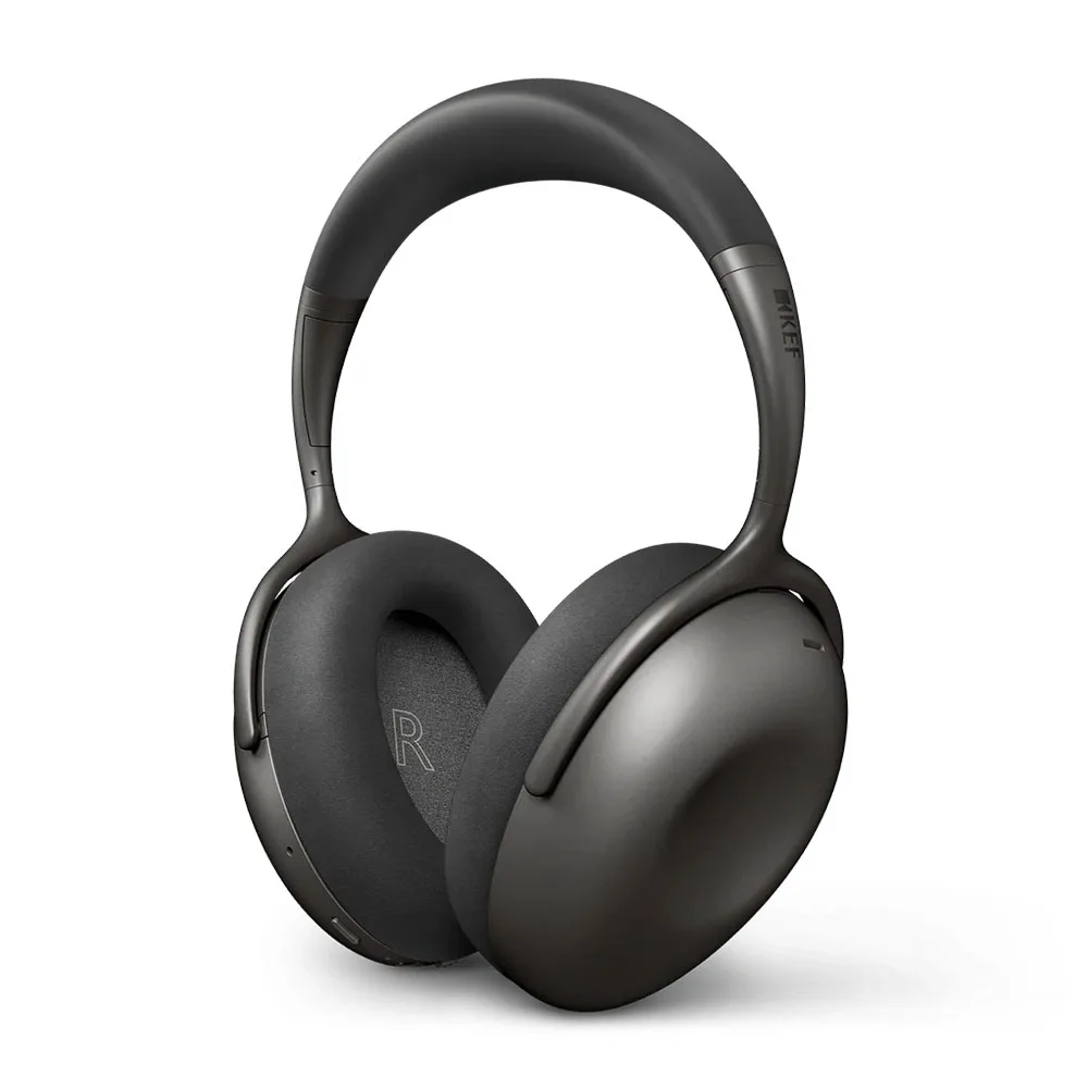 หูฟัง KEF รุ่น Mu7 Noise Cancelling Over Ear Wireless Headphones - สี Charcoal Grey