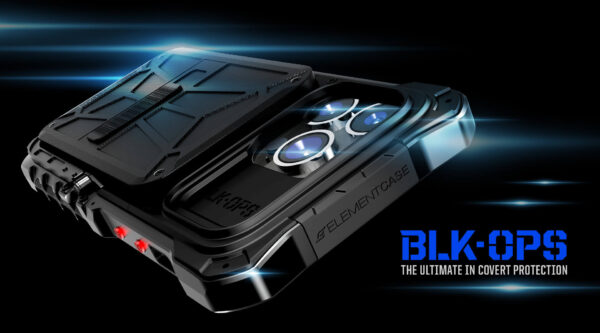 Element Case รุ่น Black Ops - เคส iPhone 14 Pro Max - สี Black