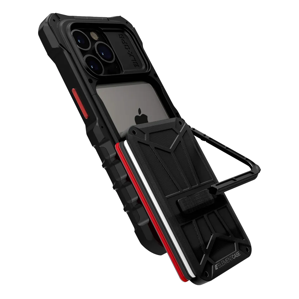 Element Case รุ่น Black Ops เคส iPhone 14 Pro Max สี Black Vgadz