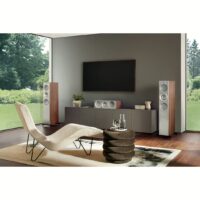 ลำโพง KEF รุ่น Reference 2c Meta - สี High Gloss White/Champagne