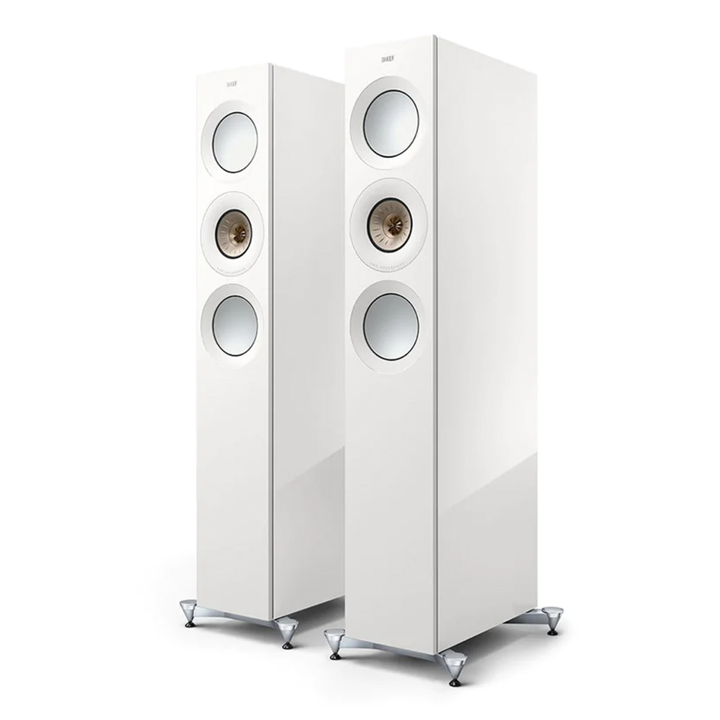 ลำโพง KEF รุ่น Reference 3 Meta - สี High Gloss White/Champagne