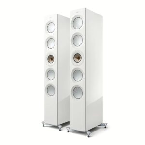 ลำโพง KEF รุ่น Reference 5 Meta - สี High Gloss White/Champagne
