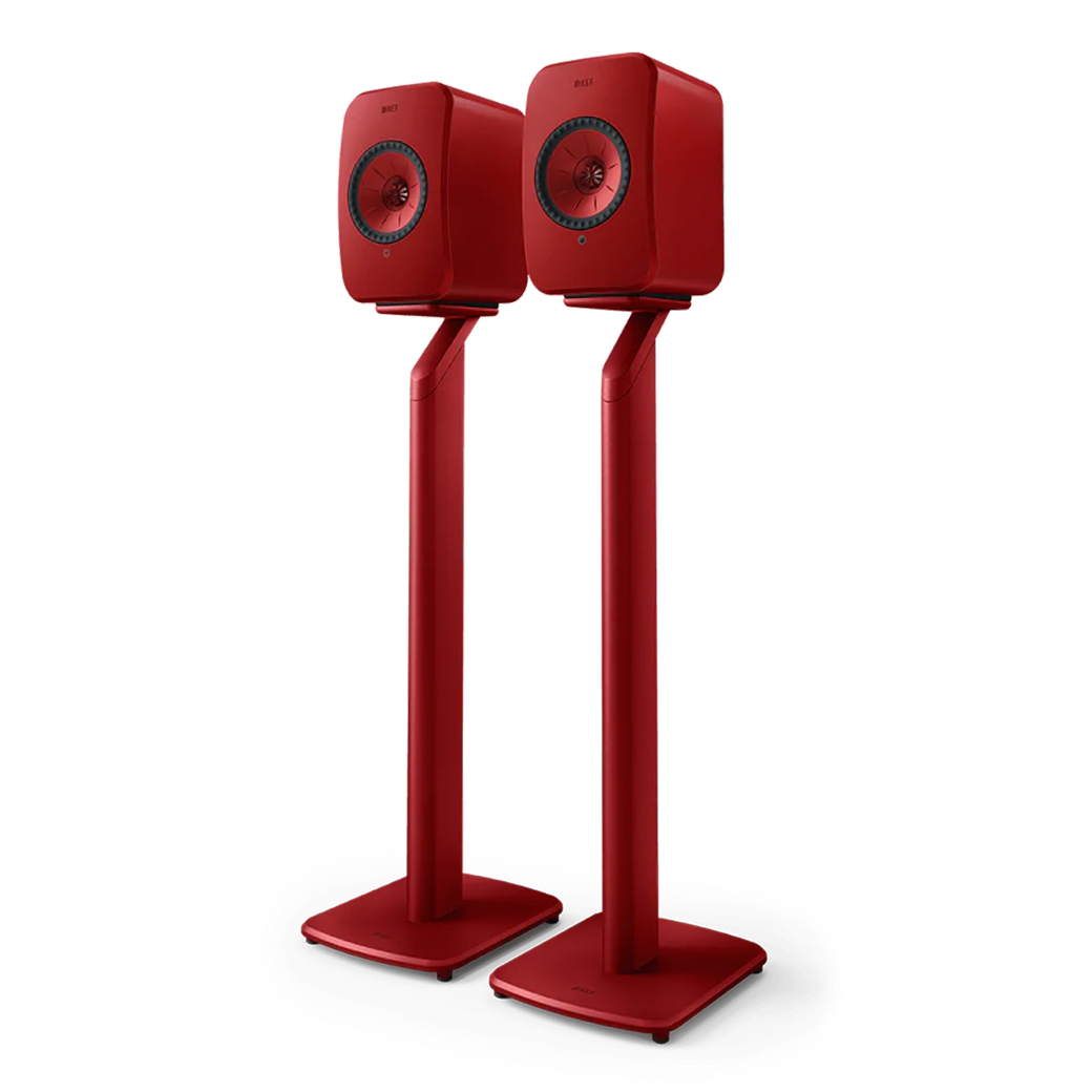 ขาตั้งลำโพง KEF สำหรับ LSX II รุ่น S1 Floor Stand (เซ็ตคู่) - สี Crimson Red