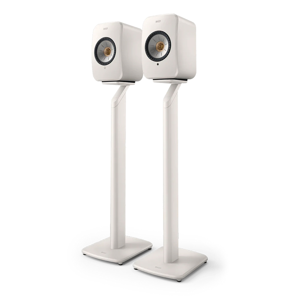 ขาตั้งลำโพง KEF สำหรับ LSX II รุ่น S1 Floor Stand (เซ็ตคู่) - สี Mineral White