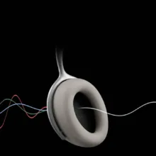 หูฟัง KEF รุ่น Mu7 Noise Cancelling Over Ear Wireless Headphones - สี Silver Grey - Image 12