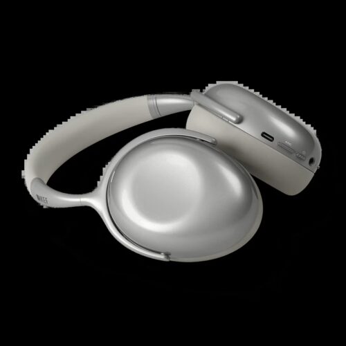 หูฟัง KEF รุ่น Mu7 Noise Cancelling Over Ear Wireless Headphones - สี Silver Grey - Image 3