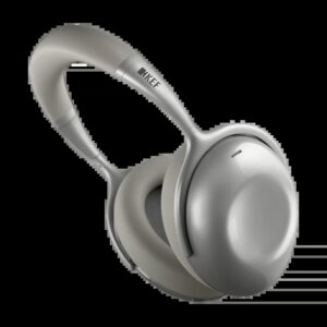 หูฟัง KEF รุ่น Mu7 Noise Cancelling Over Ear Wireless Headphones - สี Silver Grey