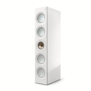 ลำโพง KEF รุ่น Reference 4c Meta - สี High Gloss White/Champagne