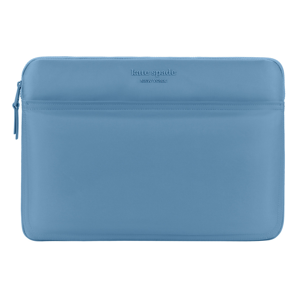 ซองใส่แล็ปท็อป Kate Spade New York รุ่น Puffer Sleeve - 14 inch Laptop - ลาย Dusty Blue