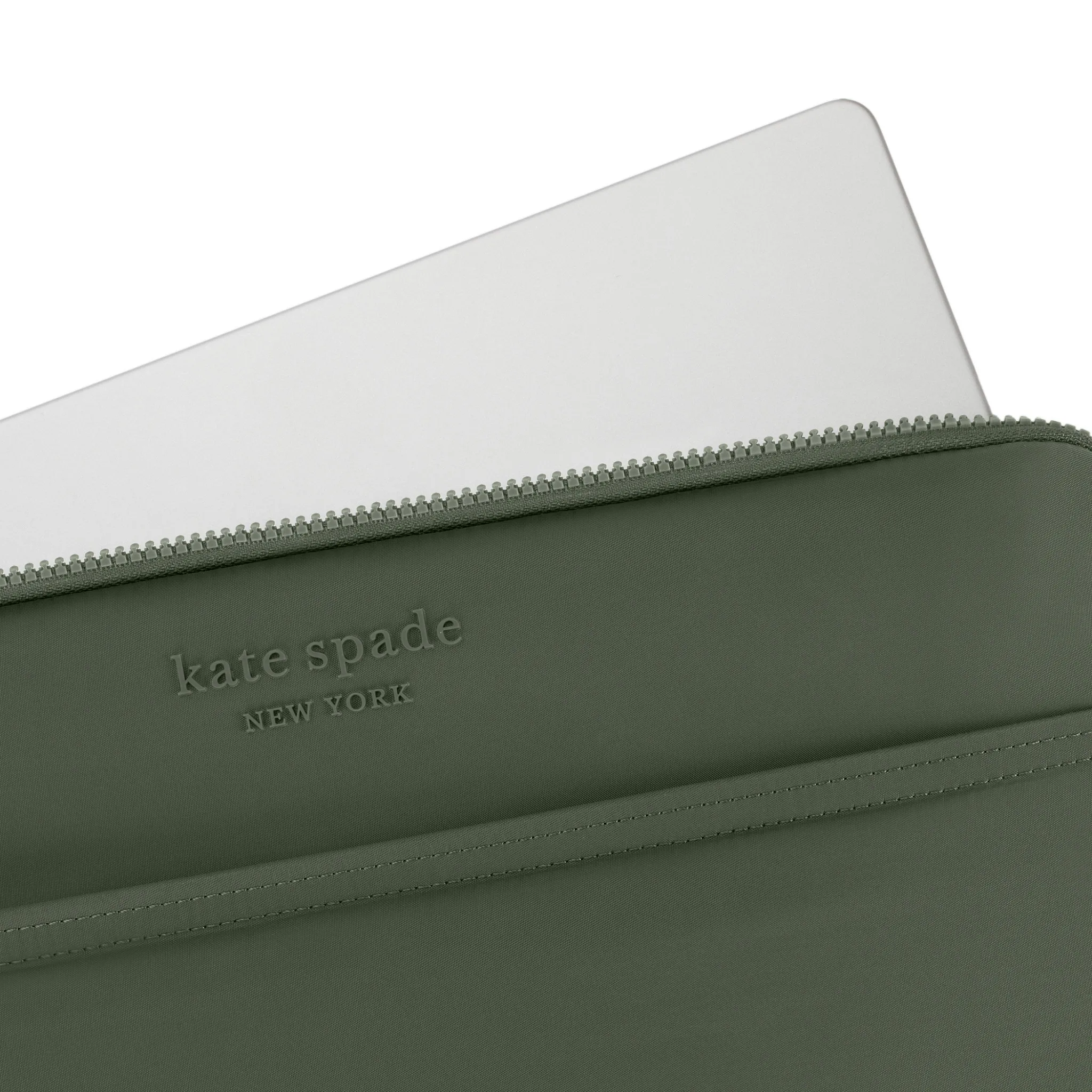 ซองใส่แล็ปท็อป Kate Spade New York รุ่น Puffer Sleeve - 14 inch Laptop - ลาย Sapling