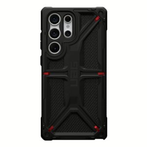 UAG รุ่น Monarch - เคส Galaxy S23 Ultra - ลาย Kevlar Black