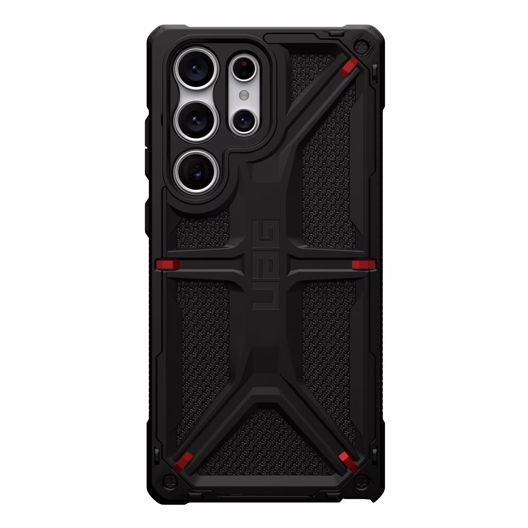 UAG รุ่น Monarch - เคส Galaxy S23 Ultra - ลาย Kevlar Black