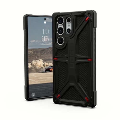 UAG รุ่น Monarch - เคส Galaxy S23 Ultra - ลาย Kevlar Black - Image 2