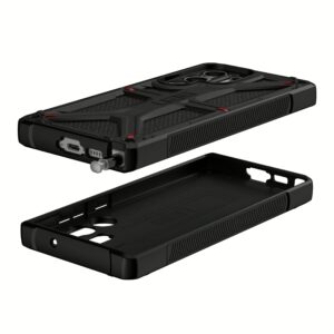 UAG รุ่น Monarch - เคส Galaxy S23 Ultra - ลาย Kevlar Black