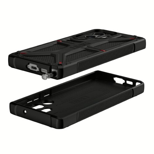 UAG รุ่น Monarch - เคส Galaxy S23 Ultra - ลาย Kevlar Black - Image 5