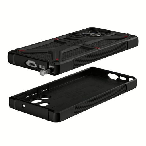 UAG รุ่น Monarch - เคส Galaxy S23 Ultra - ลาย Kevlar Black - Image 5