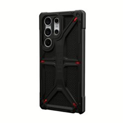 UAG รุ่น Monarch - เคส Galaxy S23 Ultra - ลาย Kevlar Black