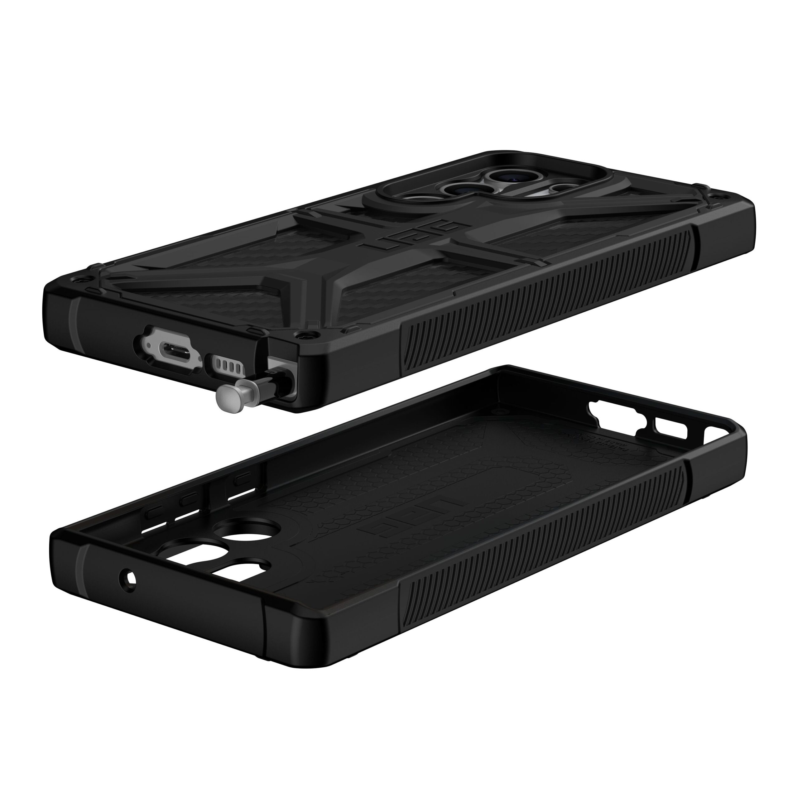 UAG รุ่น Monarch - เคส Galaxy S23 Ultra - ลาย Carbon Fiber
