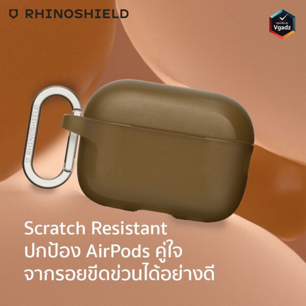เคส RhinoShield รุ่น Airpods Case - Airpods Pro 2 - สี Transparent