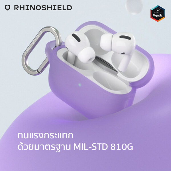 เคส RhinoShield รุ่น Airpods Case - Airpods Pro 2 - สี Blush Pink