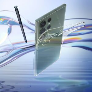 Spigen รุ่น Liquid Crystal - เคส Galaxy S23 Ultra - สี Crystal Clear