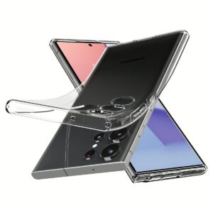 Spigen รุ่น Liquid Crystal - เคส Galaxy S23 Ultra - สี Crystal Clear