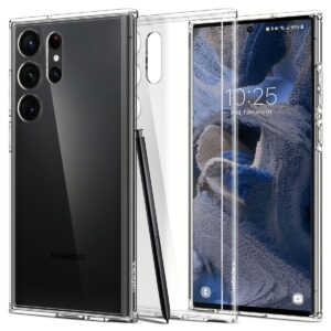 Spigen รุ่น Ultra Hybrid - เคส Galaxy S23 Ultra - สี Crystal Clear