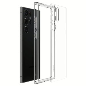 Spigen รุ่น Ultra Hybrid - เคส Galaxy S23 Ultra - สี Crystal Clear