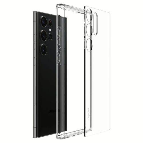 Spigen รุ่น Ultra Hybrid - เคส Galaxy S23 Ultra - สี Crystal Clear - Image 7