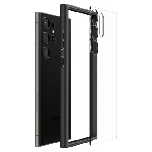 Spigen รุ่น Ultra Hybrid - เคส Galaxy S23 Ultra - สี Matte Black - Image 11