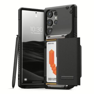 VRS รุ่น Damda Glide Pro - เคส Galaxy S23 Ultra - สี Black Groove