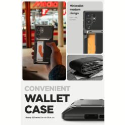 VRS รุ่น Damda Glide Pro - เคส Galaxy S23 Ultra - สี Black Groove