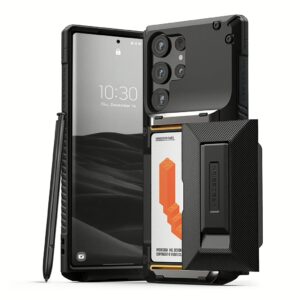 VRS รุ่น Damda Glide Hybrid - เคส Galaxy S23 Ultra - สี Black