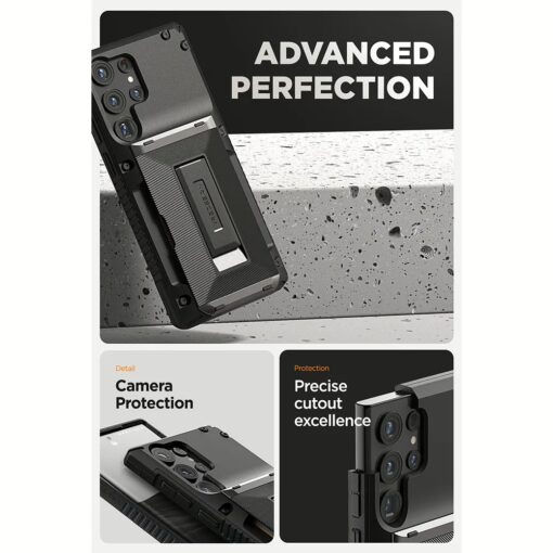 VRS รุ่น Damda Glide Hybrid - เคส Galaxy S23 Ultra - สี Black - Image 3