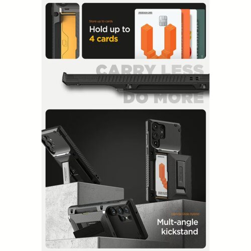 VRS รุ่น Damda Glide Hybrid - เคส Galaxy S23 Ultra - สี Black - Image 4