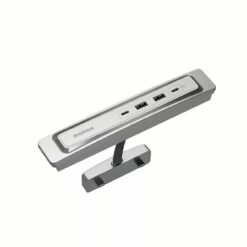 อุปกรณ์เชื่อมต่อในรถ Tesla (2021-2022 Model 3) Momax รุ่น Onelink 4 Port USB – สีเงิน