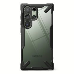 Ringke รุ่น Fusion X - เคส Galaxy S23 Ultra - สี Black