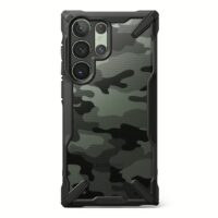 Ringke รุ่น Fusion X Design - เคส Galaxy S23 Ultra - สี Camo Black
