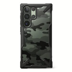 Ringke รุ่น Fusion X Design - เคส Galaxy S23 Ultra - สี Camo Black