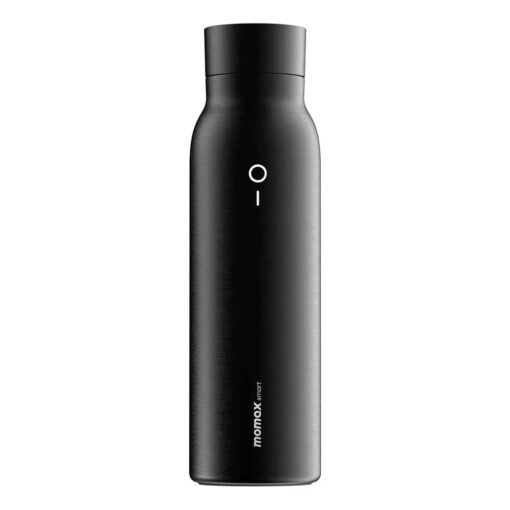 ขวดน้ำอัจฉริยะ Momax รุ่น Smart Bottle IoT Thermal Drinkware - สีดำ