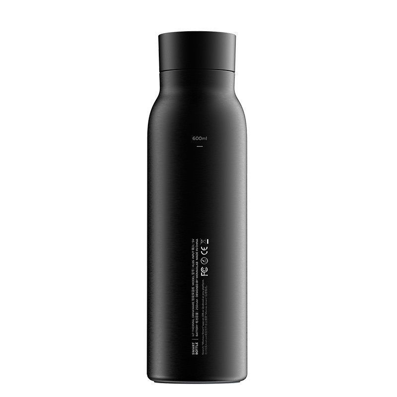 ขวดน้ำอัจฉริยะ Momax รุ่น Smart Bottle IoT Thermal Drinkware - สีดำ