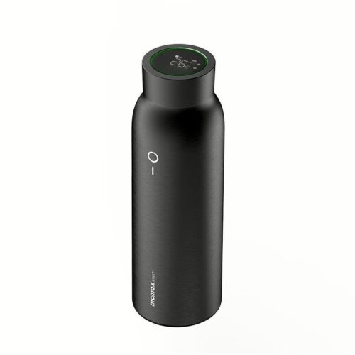 ขวดน้ำอัจฉริยะ Momax รุ่น Smart Bottle IoT Thermal Drinkware - สีดำ - Image 3