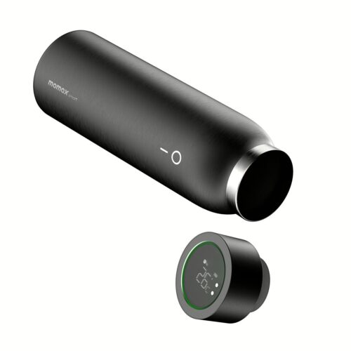 ขวดน้ำอัจฉริยะ Momax รุ่น Smart Bottle IoT Thermal Drinkware - สีดำ - Image 5