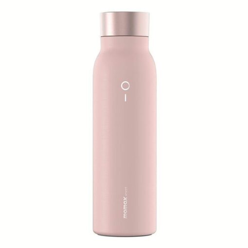 ขวดน้ำอัจฉริยะ Momax รุ่น Smart Bottle IoT Thermal Drinkware - สีชมพู